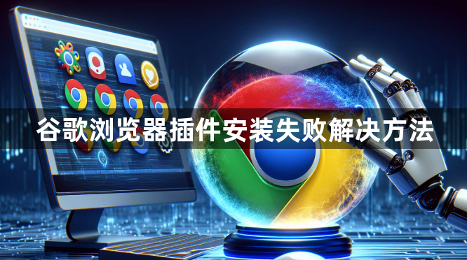 谷歌浏览器插件安装失败解决方法1