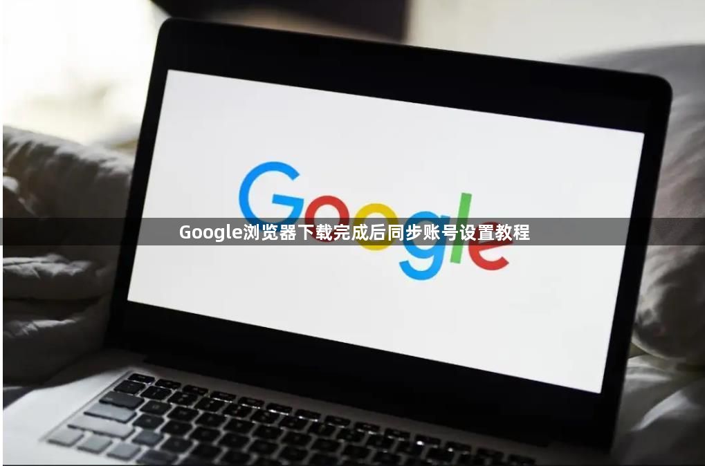 Google浏览器下载完成后同步账号设置教程1
