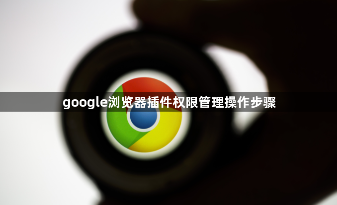 google浏览器插件权限管理操作步骤1