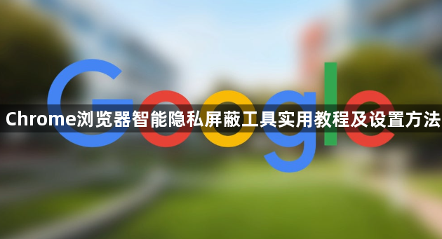 Chrome浏览器智能隐私屏蔽工具实用教程及设置方法1
