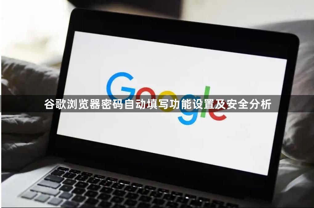 谷歌浏览器密码自动填写功能设置及安全分析1