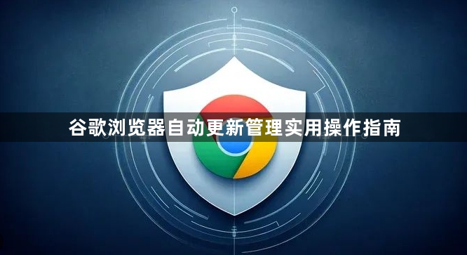 谷歌浏览器自动更新管理实用操作指南1