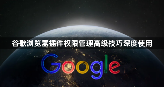 谷歌浏览器插件权限管理高级技巧深度使用1