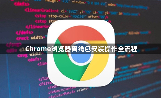 Chrome浏览器离线包安装操作全流程1