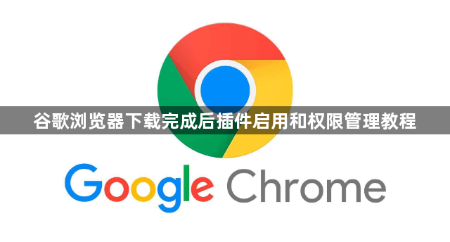 谷歌浏览器下载完成后插件启用和权限管理教程1