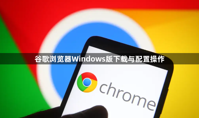 谷歌浏览器Windows版下载与配置操作1