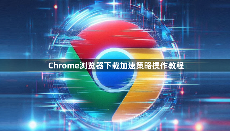 Chrome浏览器下载加速策略操作教程1