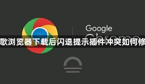 谷歌浏览器下载后闪退提示插件冲突如何修复1