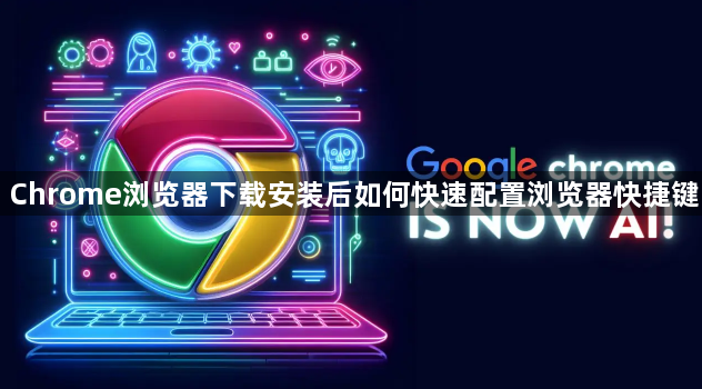 Chrome浏览器下载安装后如何快速配置浏览器快捷键1