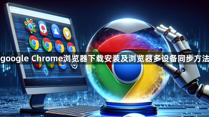 google Chrome浏览器下载安装及浏览器多设备同步方法1