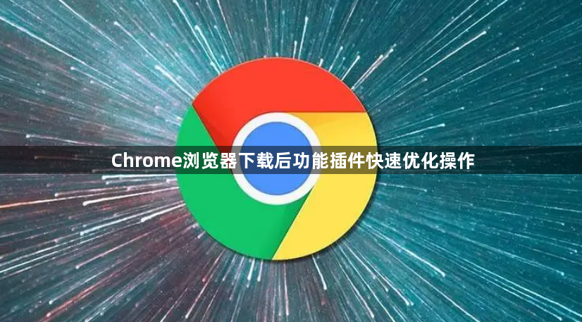 Chrome浏览器下载后功能插件快速优化操作1