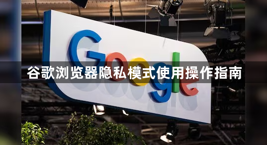 谷歌浏览器隐私模式使用操作指南1