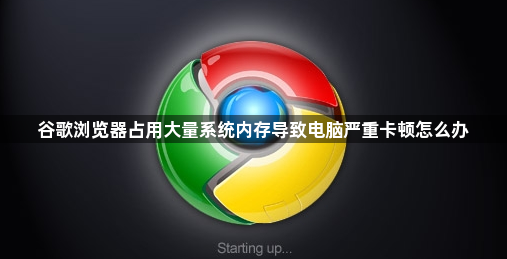 谷歌浏览器占用大量系统内存导致电脑严重卡顿怎么办1