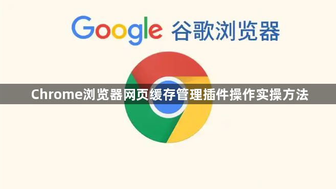 Chrome浏览器网页缓存管理插件操作实操方法1