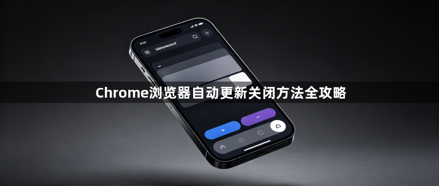 Chrome浏览器自动更新关闭方法全攻略1