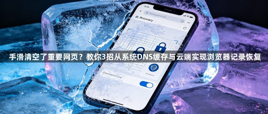 手滑清空了重要网页?教你3招从系统DNS缓存与云端实现浏览器记录恢复1