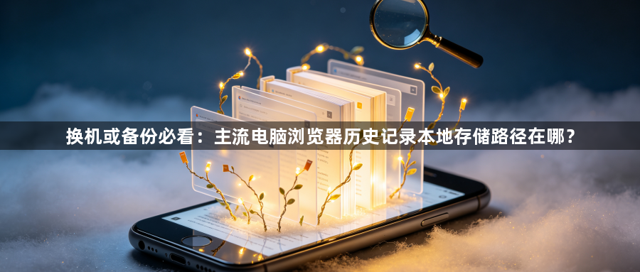 换机或备份必看:主流电脑浏览器历史记录本地存储路径在哪?1