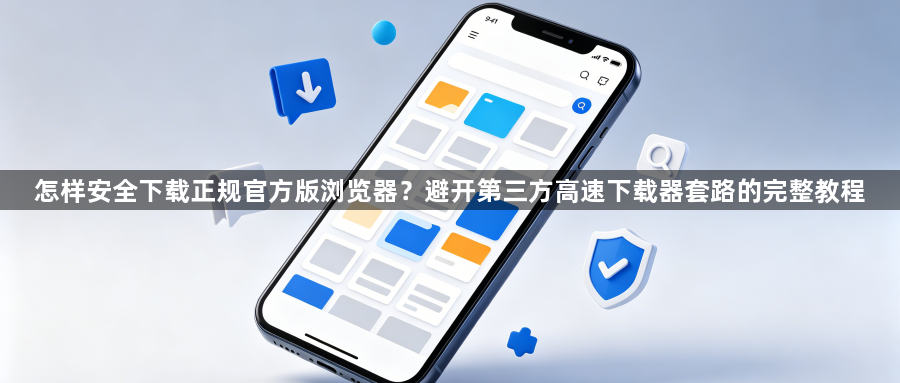 怎样安全下载正规官方版浏览器？避开第三方高速下载器套路的完整教程1