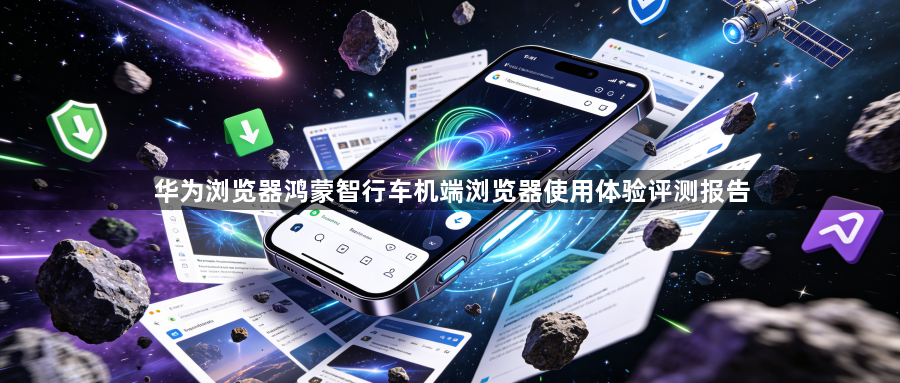 华为浏览器鸿蒙智行车机端浏览器使用体验评测报告1