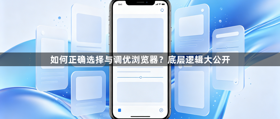 如何正确选择与调优浏览器?底层逻辑大公开1