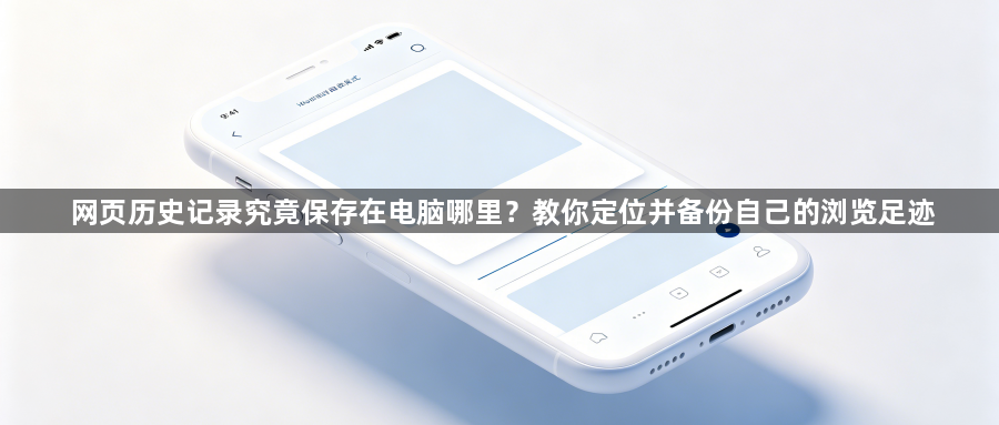 网页历史记录究竟保存在电脑哪里?教你定位并备份自己的浏览足迹1