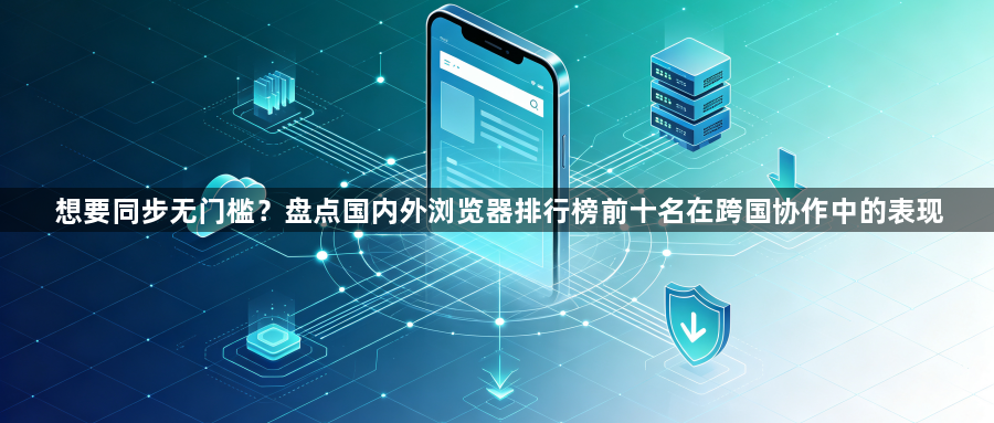 想要同步无门槛?盘点国内外浏览器排行榜前十名在跨国协作中的表现1