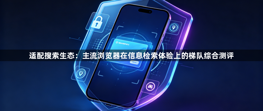 适配搜索生态:主流浏览器在信息检索体验上的梯队综合测评1