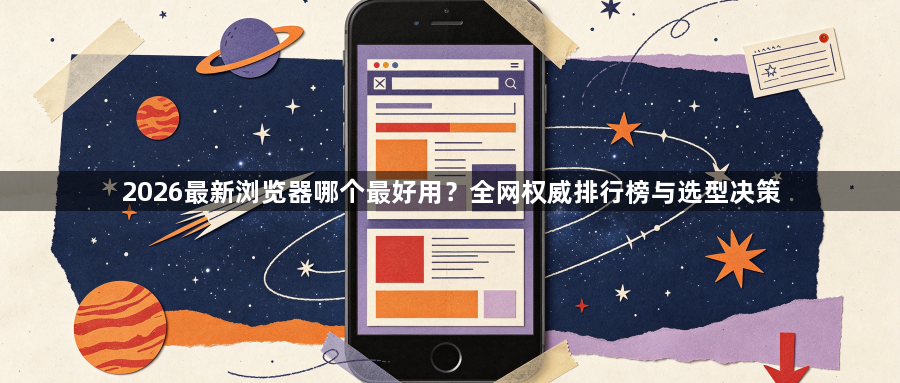 2026最新浏览器哪个最好用？全网权威排行榜与选型决策1