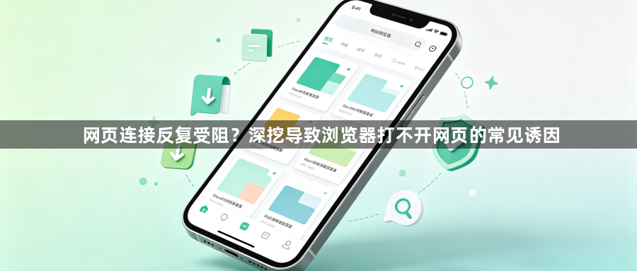 网页连接反复受阻？深挖导致浏览器打不开网页的常见诱因1