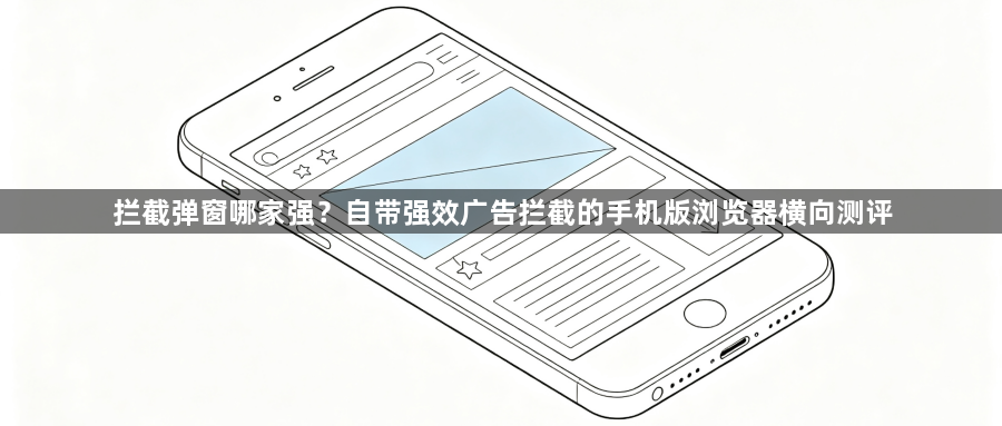 拦截弹窗哪家强?自带强效广告拦截的手机版浏览器横向测评1