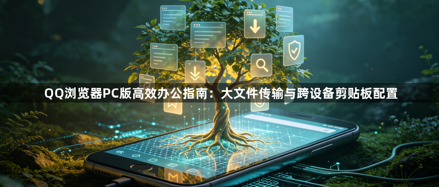 QQ浏览器PC版高效办公指南：大文件传输与跨设备剪贴板配置1