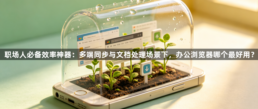 职场人必备效率神器：多端同步与文档处理场景下，办公浏览器哪个最好用？1