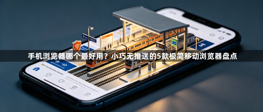 手机浏览器哪个最好用?小巧无推送的5款极简移动浏览器盘点1