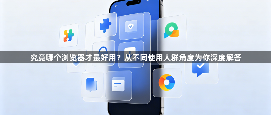 究竟哪个浏览器才最好用?从不同使用人群角度为你深度解答1