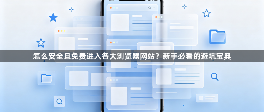 怎么安全且免费进入各大浏览器网站?新手必看的避坑宝典1